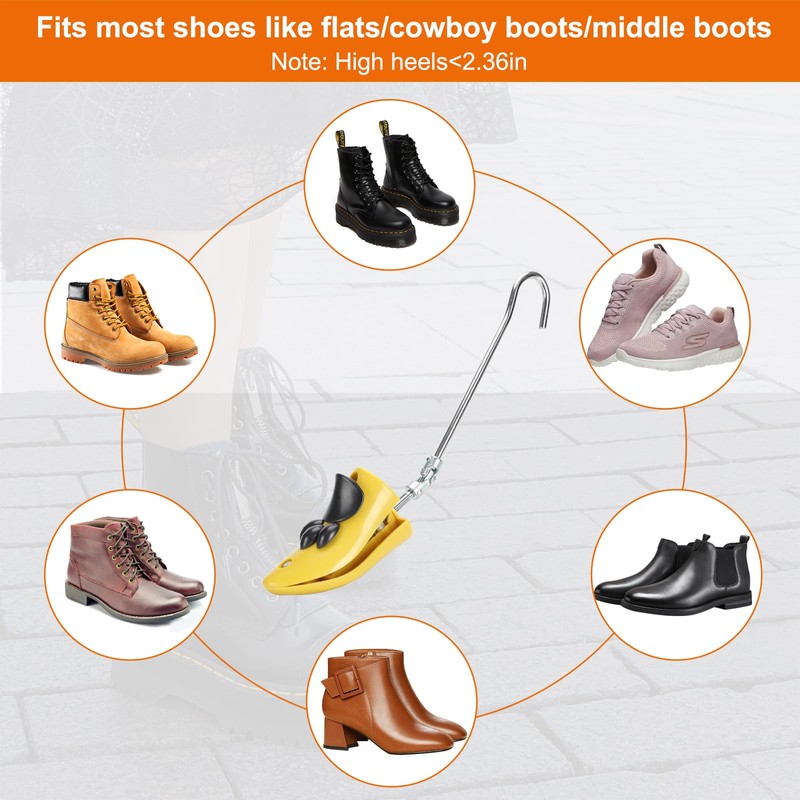 Exshoiu Shoe Boot Stretcher for Cowboy Boots, 1 Pcs Boot