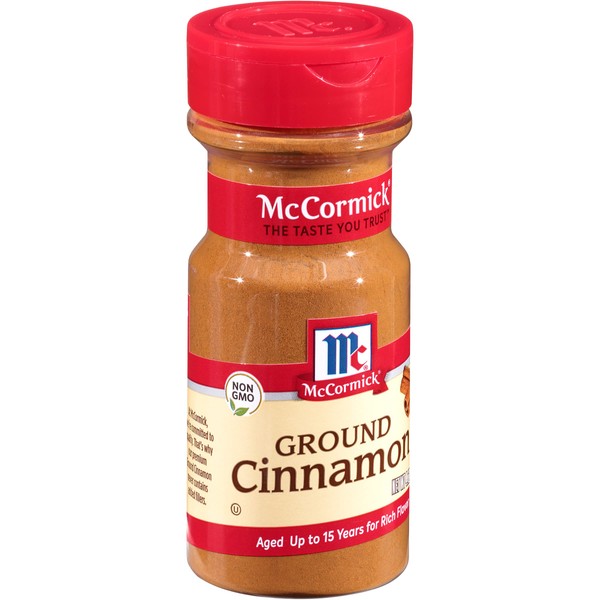 McCormick Ground Cinnamon, 4.12 oz (Pack of 12)