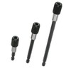 Pack of 3 Hex Shank Post Set 1/4" Hex Shank