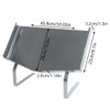 Aetwhy Honeycomb Frame Display Stand, Stainless Steel Honey Uncapping Holder