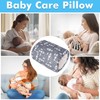Povkufii Baby Nursing Arm Breastfeeding Pillow Adjustable Nursing Pillow Soft
