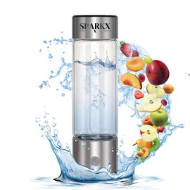 Advance Hydrogen Water Bottle Generator – SPE PEM Technology, 2200PPB High-Efficiency Portable 450ml Hydro Water Bottle for Home, Travel, Office, and Fitness – Rechargeable Hydrogen Water Machine.
