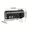 Smart UV Toothbrush Sterilizer & Holder with Auto Shutoff -