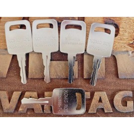 Maverick Advantage 5 KEYS fits XCMG Roller Heavy Equipment