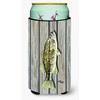 Caroline's Treasures 8493TBC Fish Bass Small Mouth Tall Boy Hugger