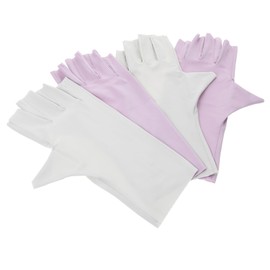 Baluue 2 Pairs Fishing Gloves Sunscreens Gloves Driving Cycling Gloves UV Gloves for Manicure Riding Gloves Cooling Gloves Nail Anti-uv Gloves Running Glove Bike Glove Nylon