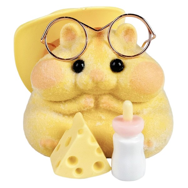 Handmade Taba Squishy Hamster Toy, Cute Squishy Hamster Fidget Toy,