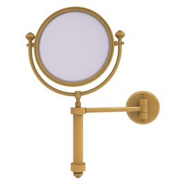 Allied Brass SB-4/3X-SGL Southbeach Collection Wall Mounted Make-Up Mirror 8 Inch Diameter with 3X Magnification, Spanish Gold