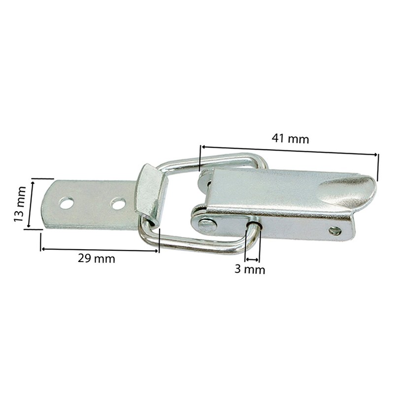 Crate Lock 49 x 27 x 3 with Side Hook
