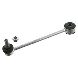 febi bilstein 27854 Connecting Rod with Locking Nut, 1 Piece, Silver