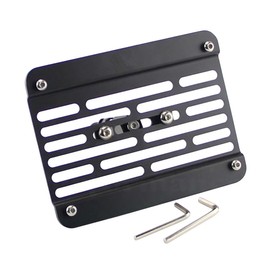 Front Bumper Tow Hook License Plate Mount Relocator Bracket fit for Lexus IS250 IS350 is-F 2006-2018, RC300 RC-F GS350 NX RX350 LS CT200h JDM Look Stainless Steel No Drill Holder