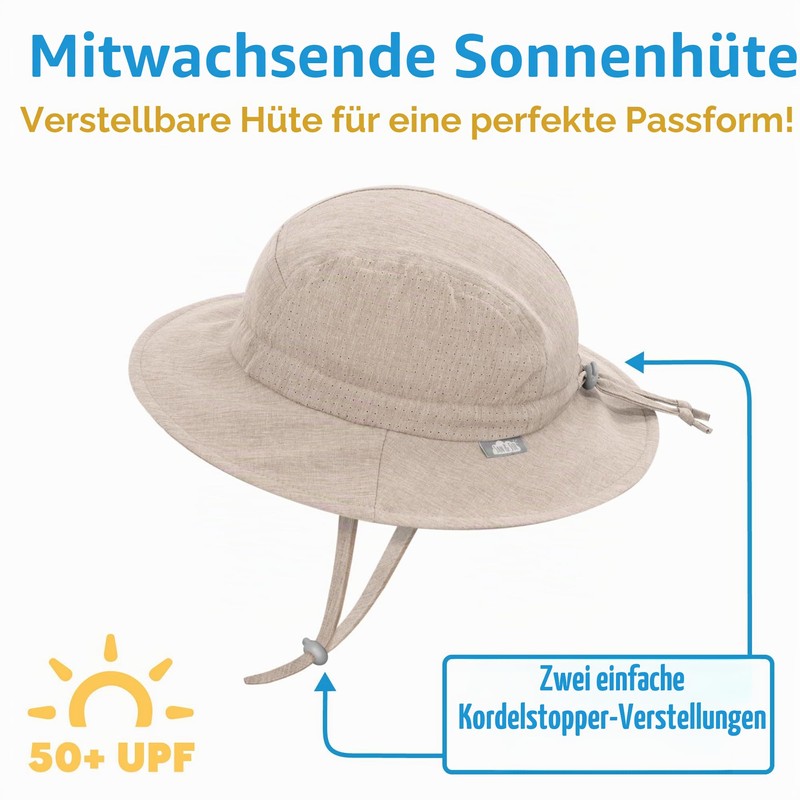 Jan & Jul Quick Dry Sun Hat for Swimming, 50+
