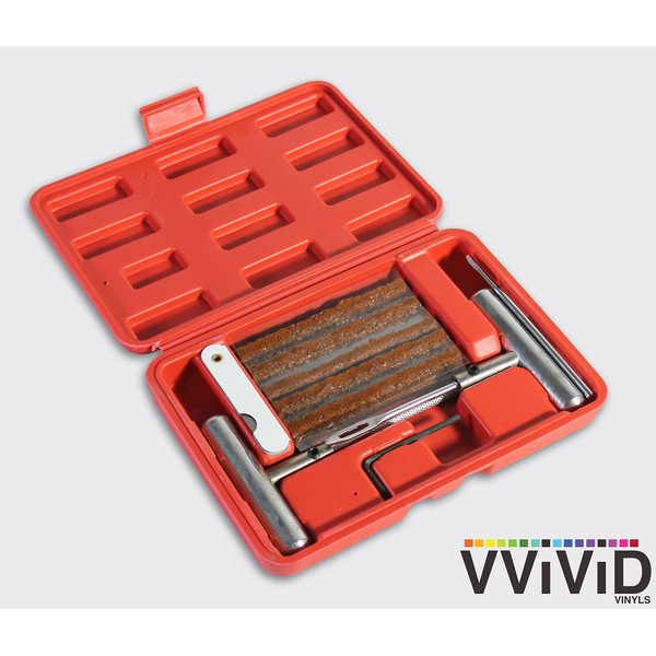 VViViD Flat Tire Patch Kit for Punctures Ideal for Cars,