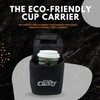 Drink Caddy Portable Drink Carrier and Reusable Coffee Cup Holder