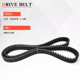 CNPAPC REAR DRIVE BELT 133 11/8" FOR HARLEY DYNA FXD SUPER GLIDE FXDL REPL 40015-00 USA