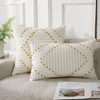 Set of 2 Cotton Knitted Boho Throw Pillow Covers 12
