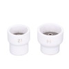 2Pcs TIG Welding Cup 12#/14# Ceramic Nozzle Accessory Set Kit