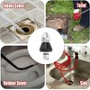 WEOSMIRA Pressure Washer Sewer Jetter Nozzle, Durable Drain Cleaning Hose