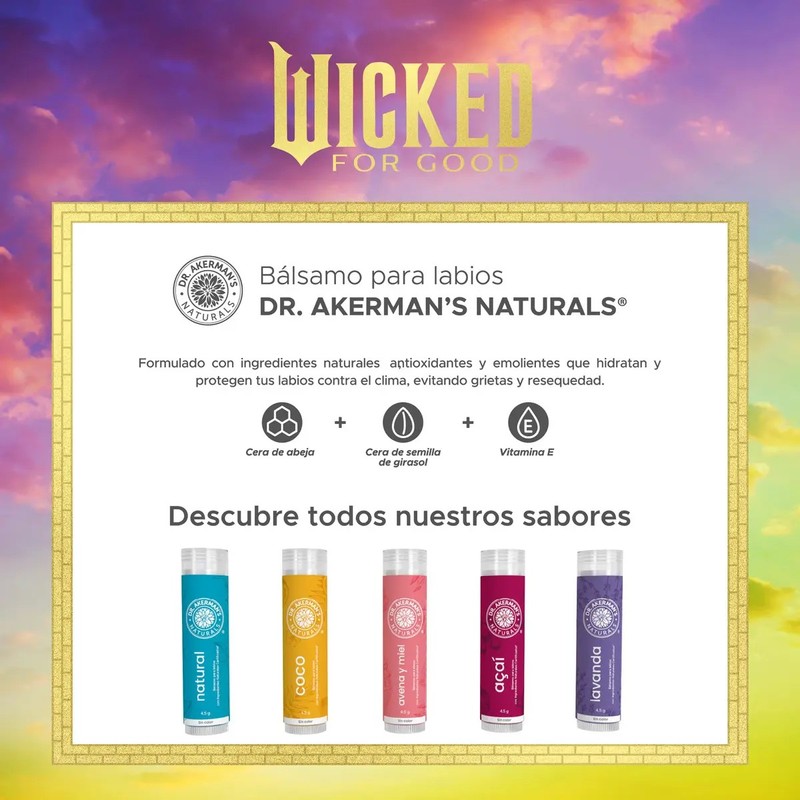 Bálsamos Labiales Dr Akermans Wicked - Avena Y Matcha 4.5g
