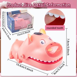 TZQFROCE Game for Children Teeth Toy Bears Teeth Toy Bear Game Teeth Board Games Skill Game for Children from 3 Years Family Game Children Gift