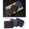 maskfactory stwees bifold leather wallets - Ultra slim, RFID, Front