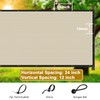 Coonoble Fence Privacy Screen Outdoor 5' x 34' Beige Heavy