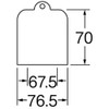 SANEI JH532-87-50 One Trap One, Diameter 3.0 inches (76.5 mm),