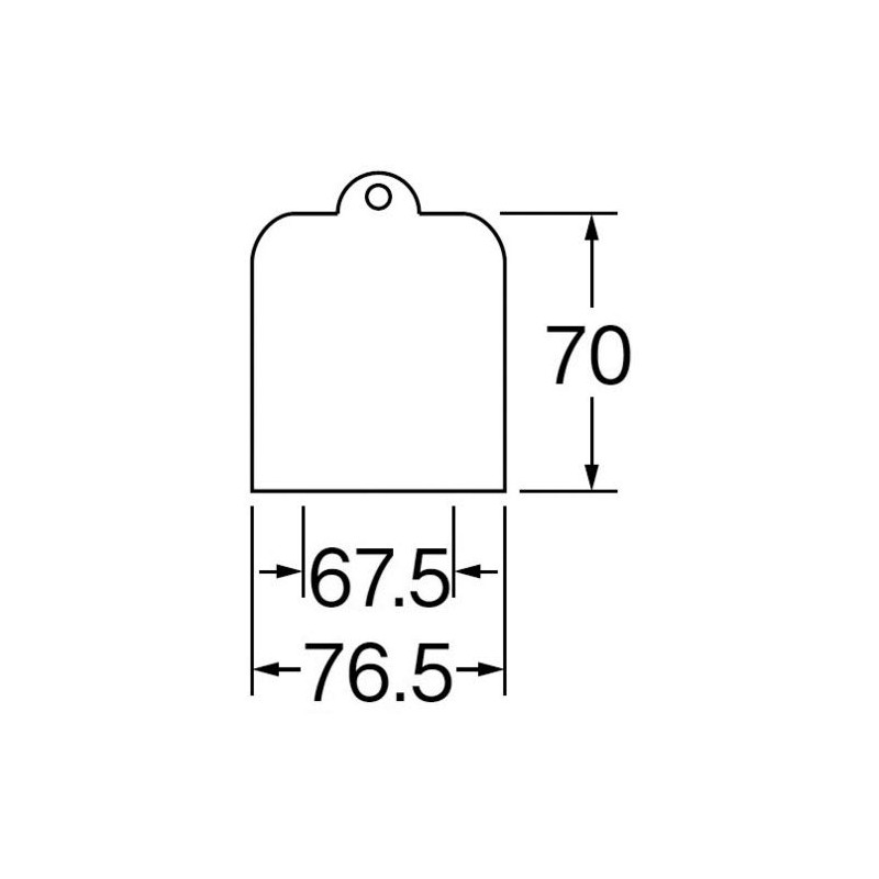 SANEI JH532-87-50 One Trap One, Diameter 3.0 inches (76.5 mm),