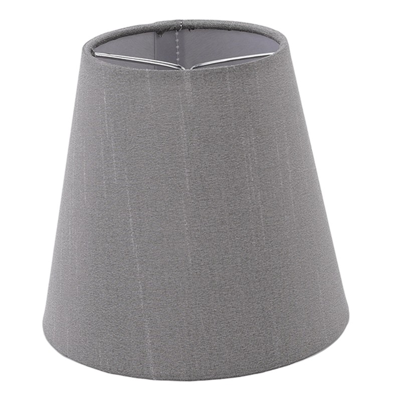 6 Pcs Cloth Lamp Shade Good Light Transmission E14 Candle