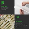 LONGKING 10-Sheet Self-Adhesive Peel and Stick Backsplash for Kitchen, Vinyl