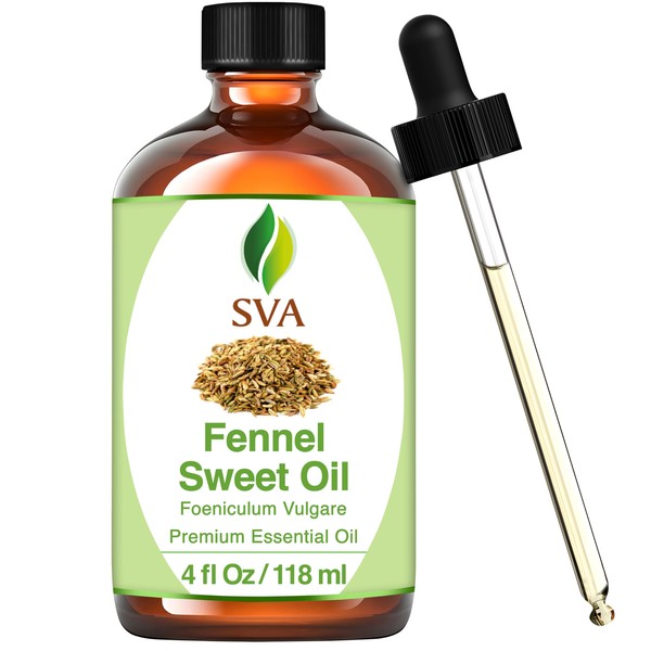 SVA ORGANICS SVA Sweet Fennel Essential Oil C 4 Fl