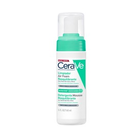 CeraVe Limpiador Air Foam Reequilibrante 148ml  Espuma limpiadora para piel normal a mixta                                                            
