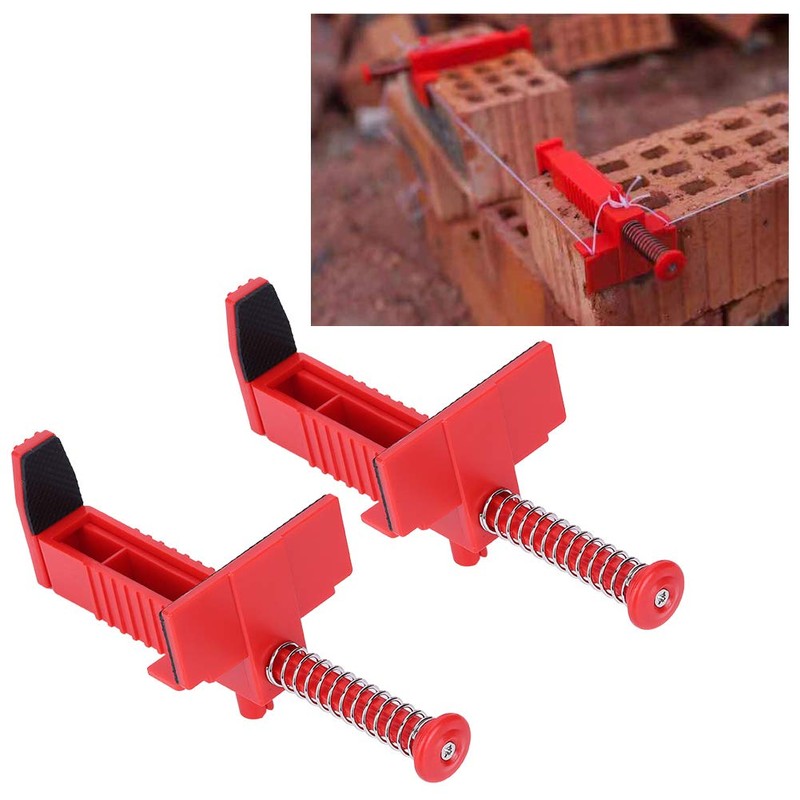 4Pcs Brick Line Runner Brick Liner Clamps Wire Drawer Bricklaying
