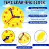 Batiyeer 25 Pcs Teaching Clock Kit Learn to Tell Time