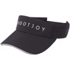 FootJoy FH23VLGO Women's Logo Visor, Black