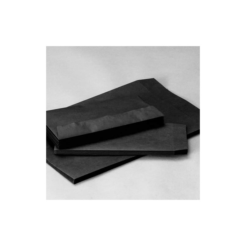 Envelopes, 3 Length, 85 Colors, Black, 10 Count