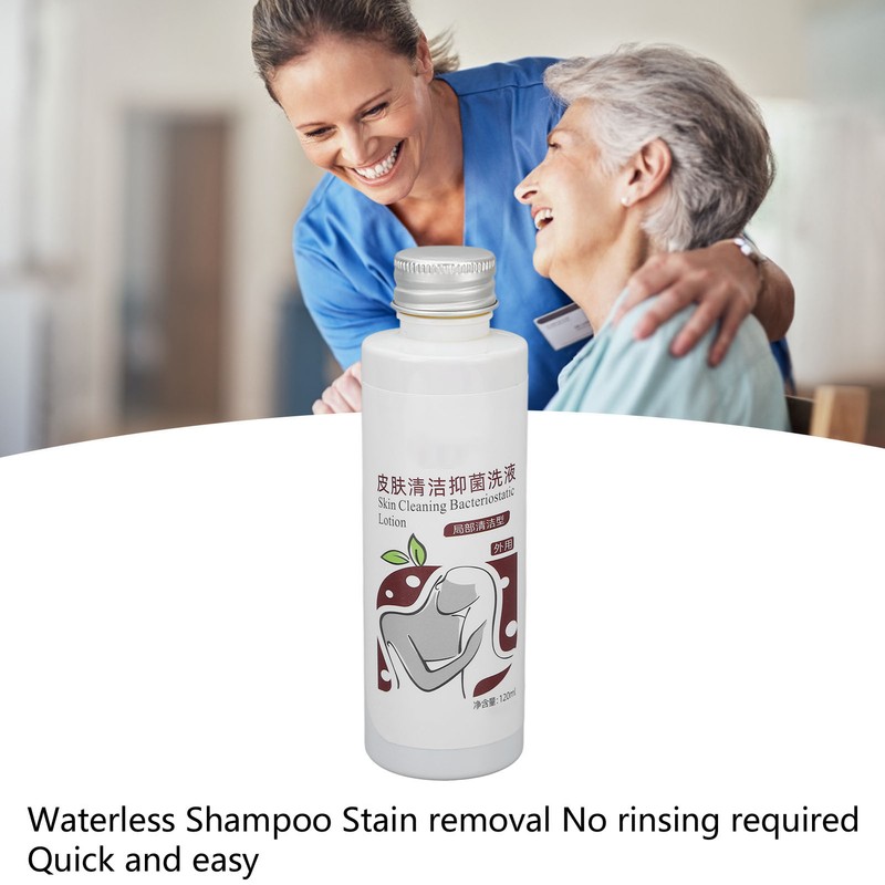 Rinse Free Body Wash Shampoo Stain Odor Removal Moisturizing Mild