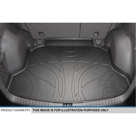 MAXLINER All Weather Cargo Trunk Liner Floor Mat Black Compatible with 2010-2022 Toyota 4Runner 7 Passenger Model with 3rd Row Seats