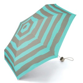 ESPRIT Pocket Umbrella Women's Umbrella Petito Beach Stripes, aqua