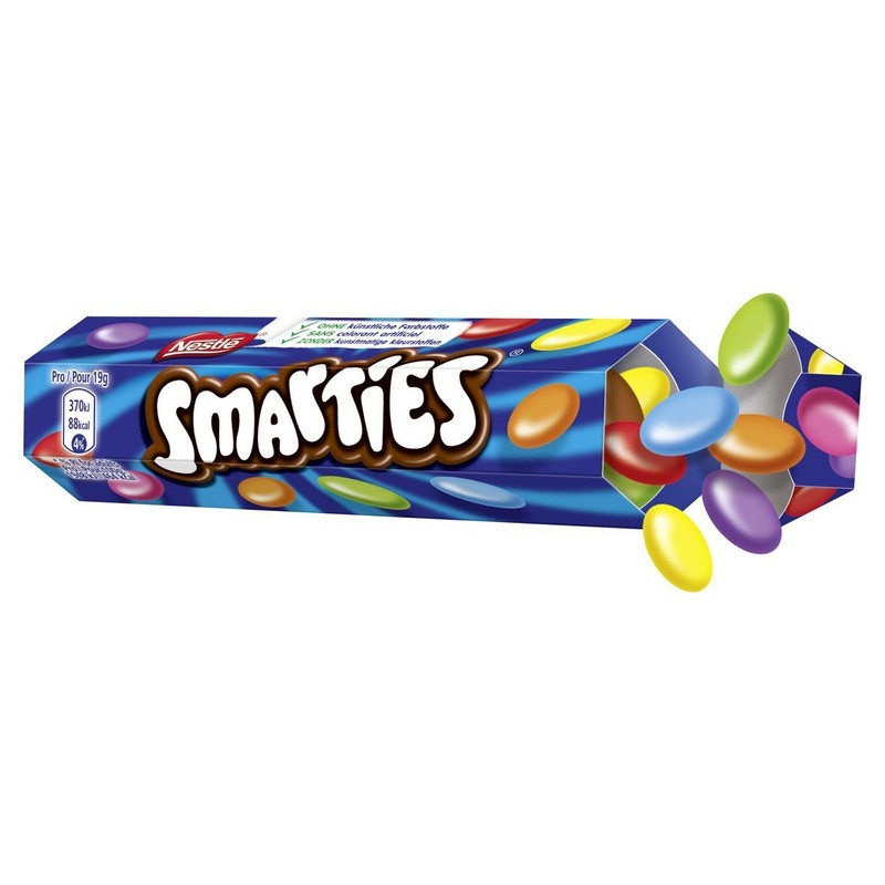 Smarties Hexagon 36 x 38g, 1.34 ounce (pack of 36)