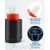 Pressure Balance Cartridge 40PHF-1 Fit for Shower Faucet, Shower Cartridge