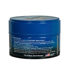 Gliptone Carnauba Paste Wax, Original Brazilian Carnauba Formula for Maximum Surface Protection and Long-Lasting Brilliant Shine, Easy Apply & Remove, 10.5 Oz