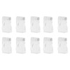 100Pcs TF2005A 8P8C RJ45 Connector CAT6 Unshielded Ethernet Crystal Head