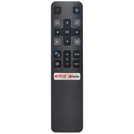 NTQinParts Replacement Voice TV Remote Control Controller for TCL 32S334 32-inch, 40S334 40-inch 3-Series HD LED Smart Android TV