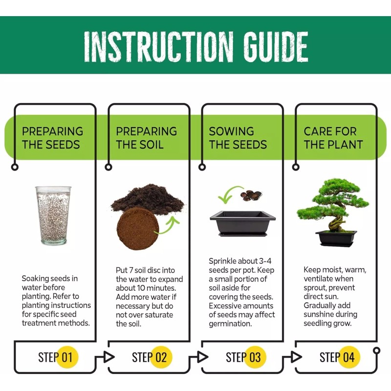 REALPETALED Bonsai Starter Kit, Japanese Bonsai Tree Kit with Bonsai