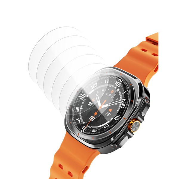 Sinoacc Tempered Glass Screen Protector for Galaxy Watch Ultra /