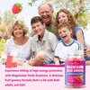 2 Pack Magnesium Oxide 400mg Gummies for Vegan Sugar-Free Raspberry