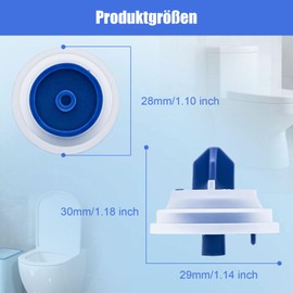 Mendorio Toilet Filling Valve Seal Diaphragm Replacement Compatible with Geberit Impuls 380 or 360 Filling Valve Diaphragm. 2 Replacement Diaphragms