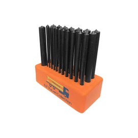 Metal Worker Transfer Punch for Threaded, Drilled or Reamed Holes Complete 28 Piece Set (SAE)