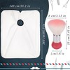 Professional Hair Cutting Cape with Neck Duster Brush, Women's Salon